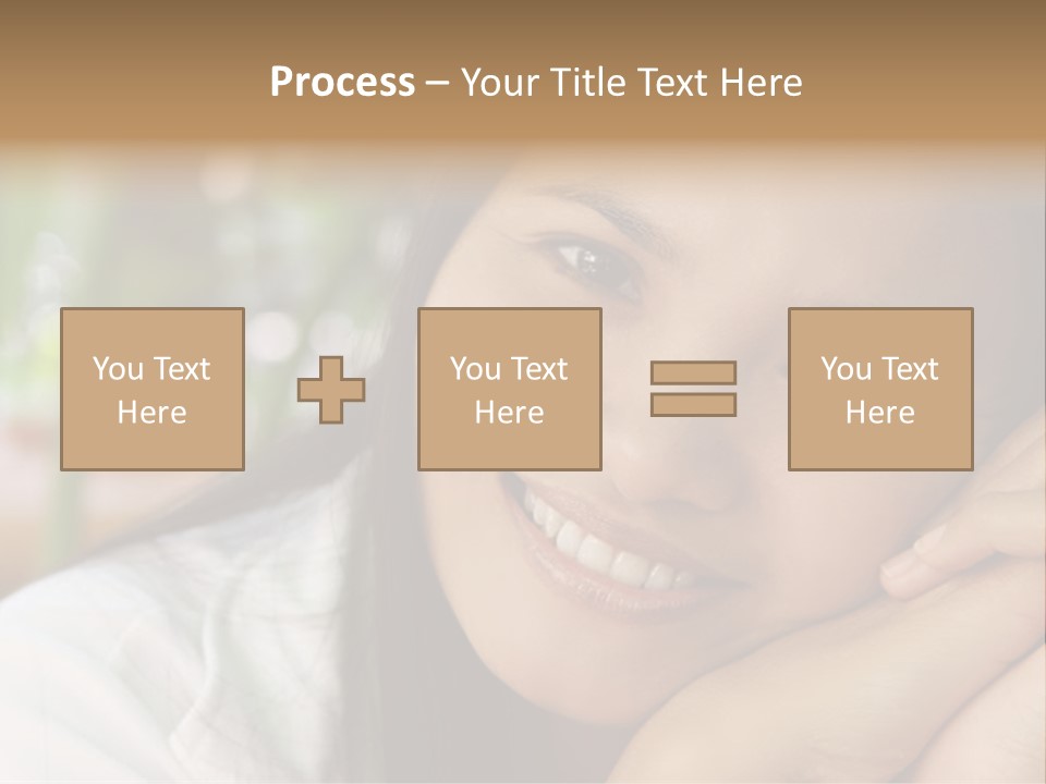 Warm Loving Smile PowerPoint Template