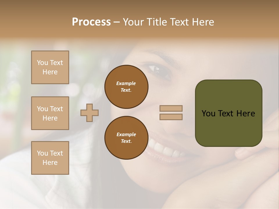 Warm Loving Smile PowerPoint Template