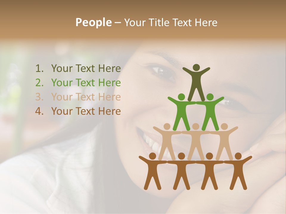 Warm Loving Smile PowerPoint Template