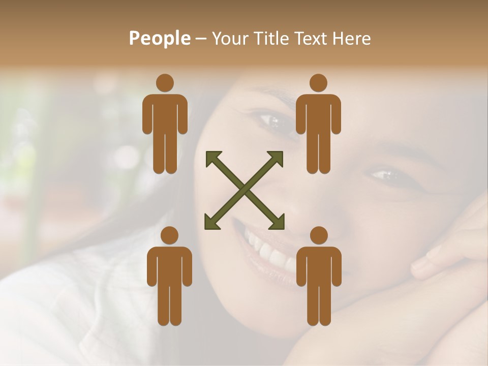 Warm Loving Smile PowerPoint Template