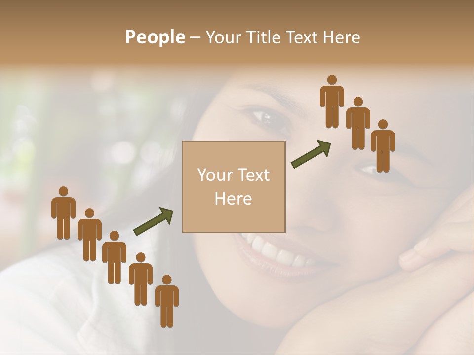 Warm Loving Smile PowerPoint Template