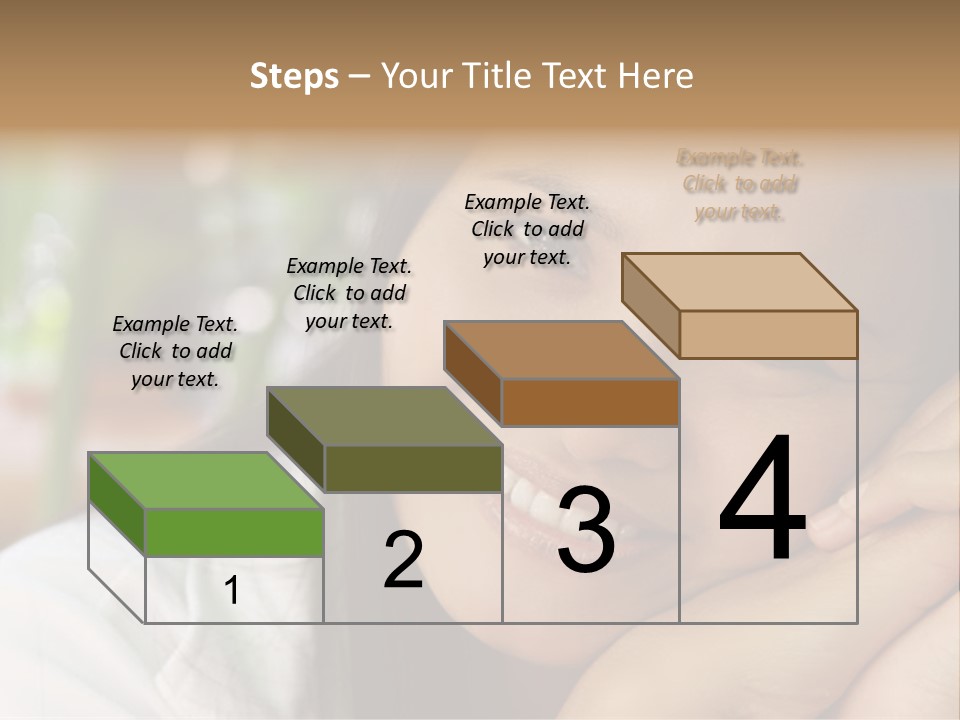 Warm Loving Smile PowerPoint Template