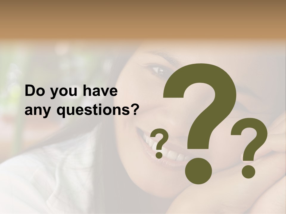 Warm Loving Smile PowerPoint Template