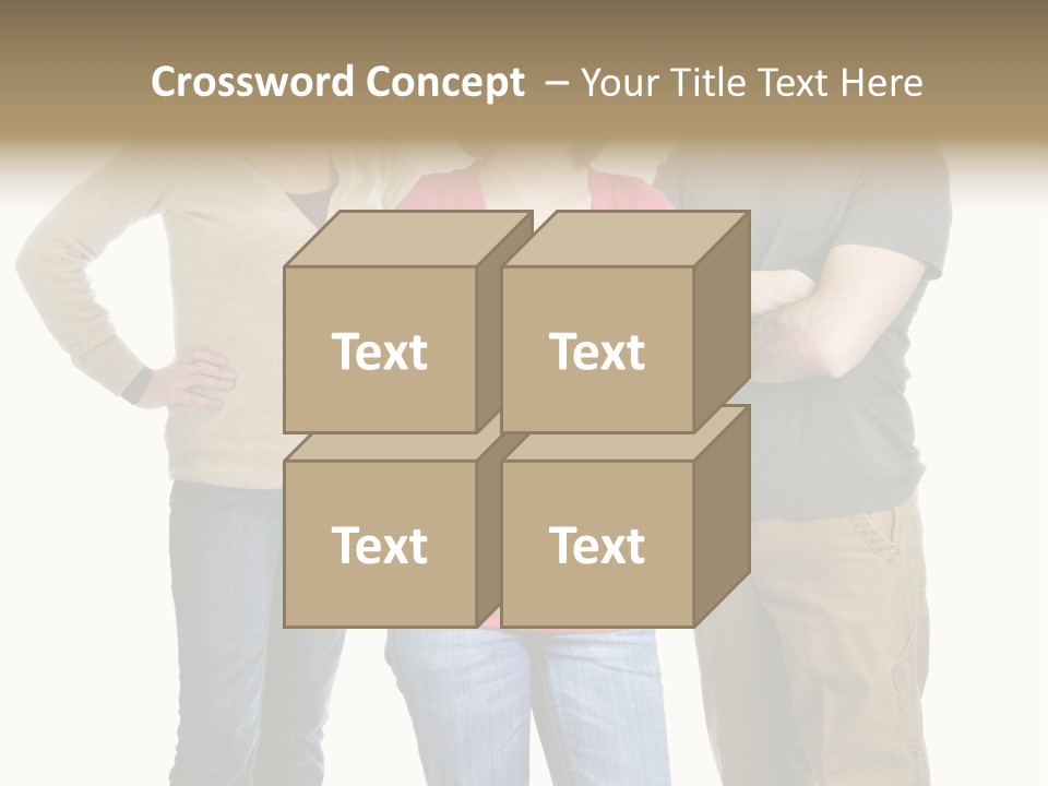 Teenage Girl Rolling Her Eyes In Front Of Angry Parents PowerPoint Template