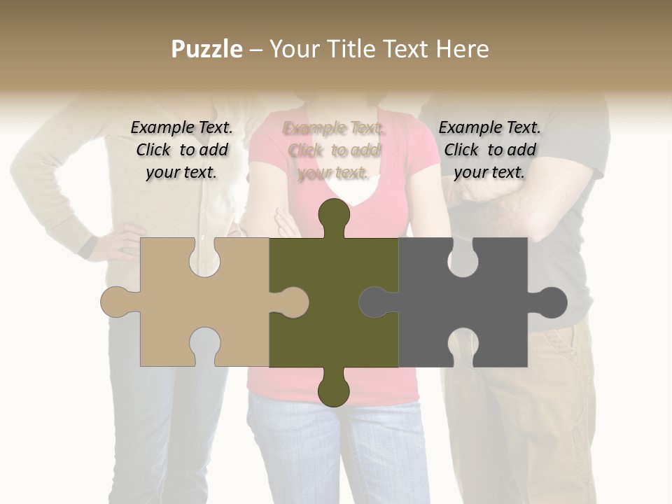 Teenage Girl Rolling Her Eyes In Front Of Angry Parents PowerPoint Template