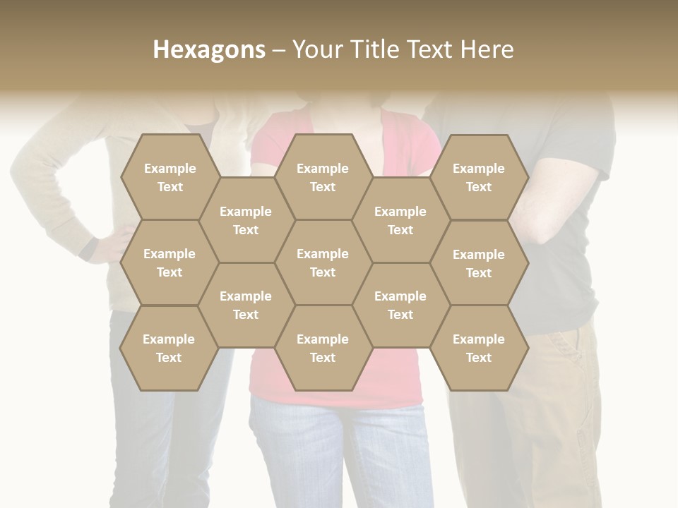 Teenage Girl Rolling Her Eyes In Front Of Angry Parents PowerPoint Template