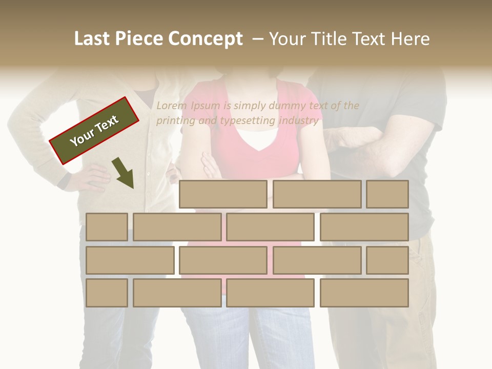 Teenage Girl Rolling Her Eyes In Front Of Angry Parents PowerPoint Template