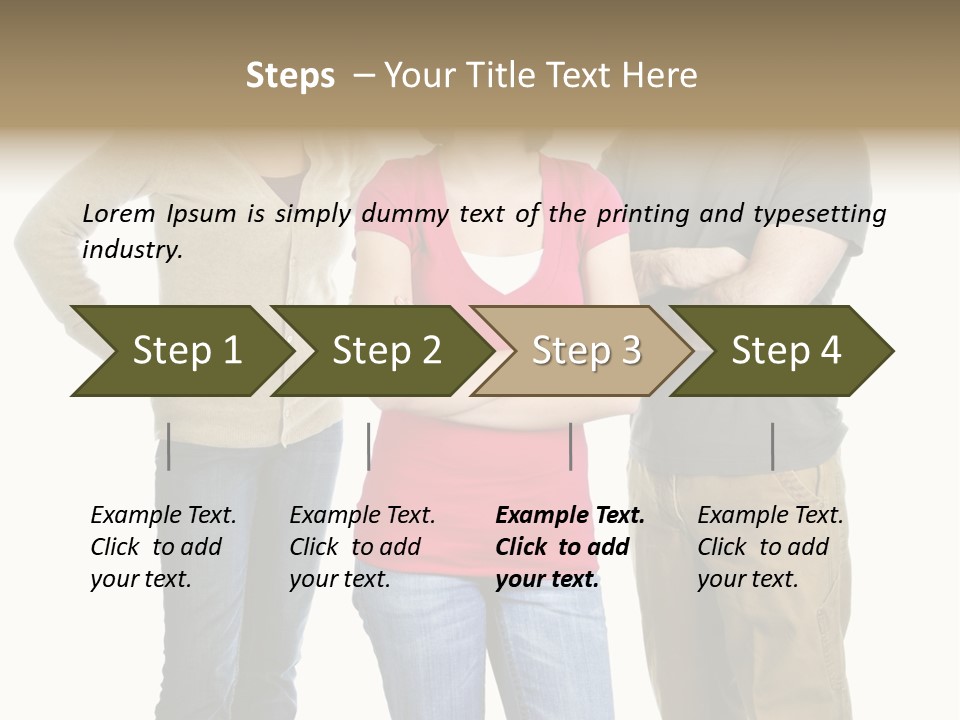 Teenage Girl Rolling Her Eyes In Front Of Angry Parents PowerPoint Template