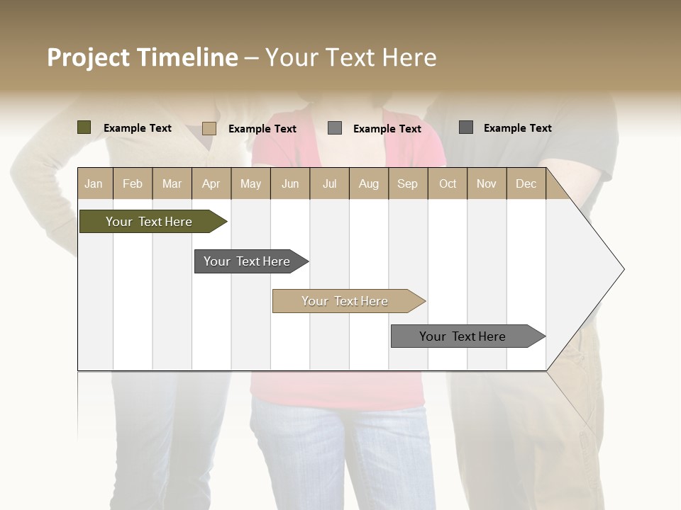 Teenage Girl Rolling Her Eyes In Front Of Angry Parents PowerPoint Template
