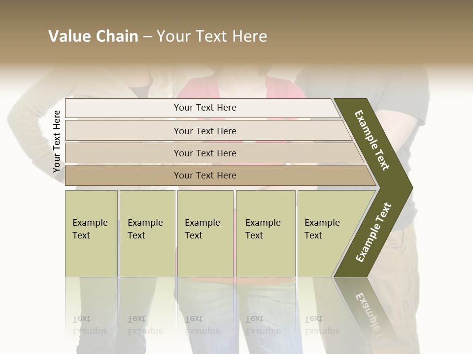 Teenage Girl Rolling Her Eyes In Front Of Angry Parents PowerPoint Template