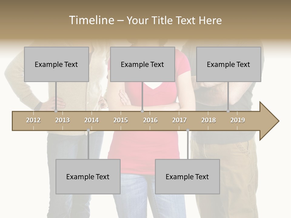 Teenage Girl Rolling Her Eyes In Front Of Angry Parents PowerPoint Template