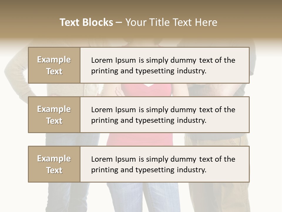 Teenage Girl Rolling Her Eyes In Front Of Angry Parents PowerPoint Template