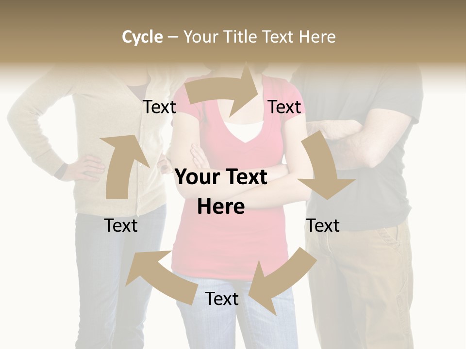 Teenage Girl Rolling Her Eyes In Front Of Angry Parents PowerPoint Template