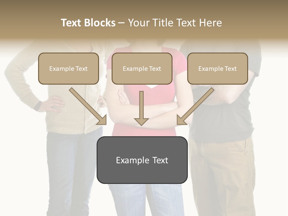 Teenage Girl Rolling Her Eyes In Front Of Angry Parents PowerPoint Template