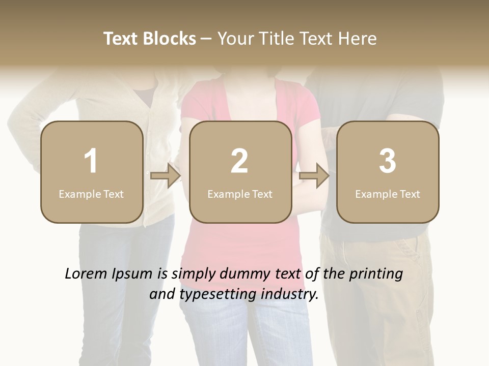 Teenage Girl Rolling Her Eyes In Front Of Angry Parents PowerPoint Template