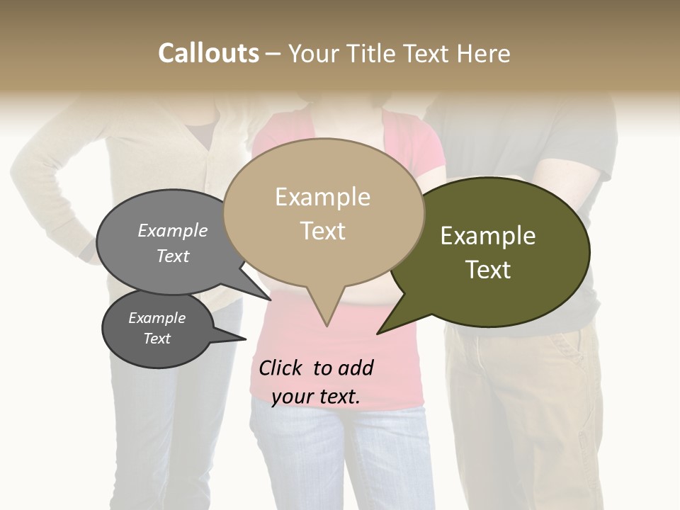 Teenage Girl Rolling Her Eyes In Front Of Angry Parents PowerPoint Template