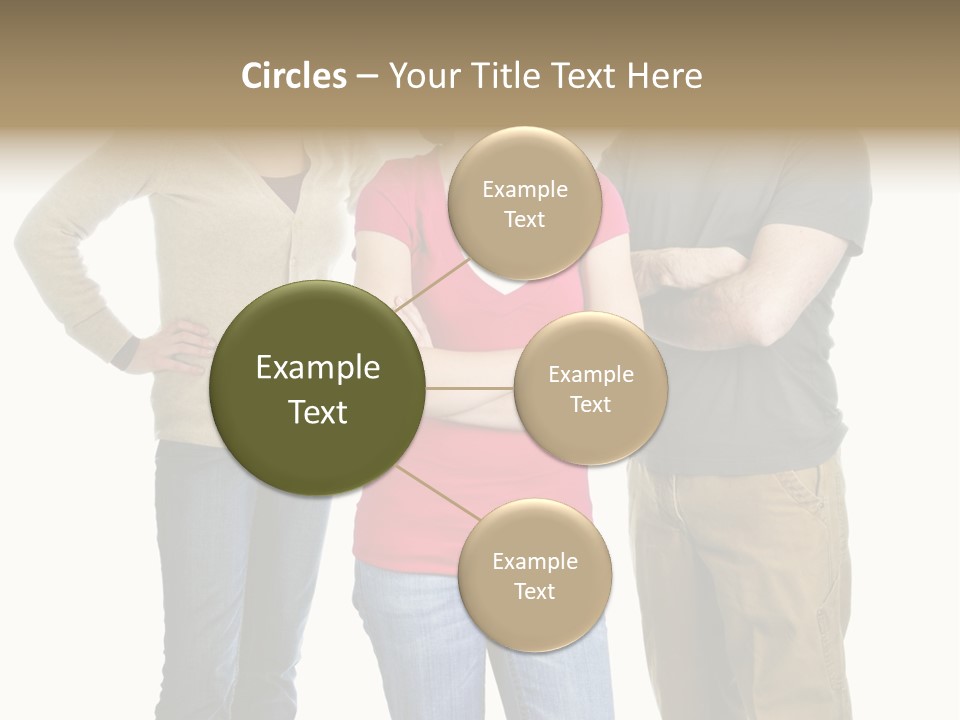 Teenage Girl Rolling Her Eyes In Front Of Angry Parents PowerPoint Template