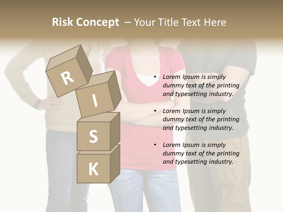 Teenage Girl Rolling Her Eyes In Front Of Angry Parents PowerPoint Template