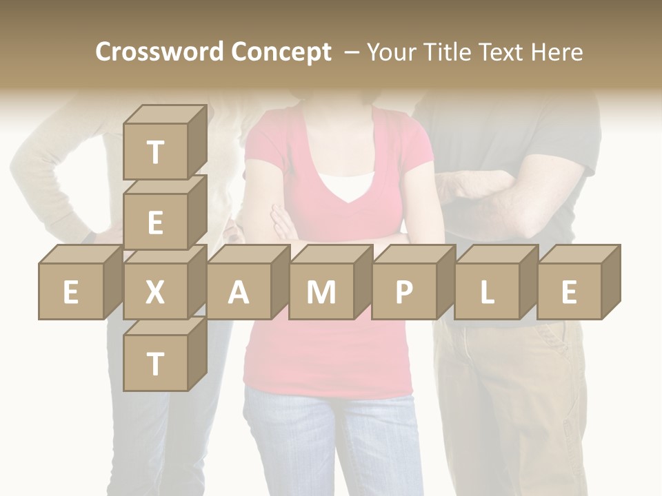 Teenage Girl Rolling Her Eyes In Front Of Angry Parents PowerPoint Template