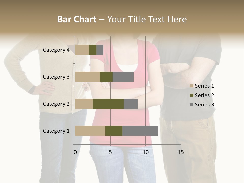 Teenage Girl Rolling Her Eyes In Front Of Angry Parents PowerPoint Template