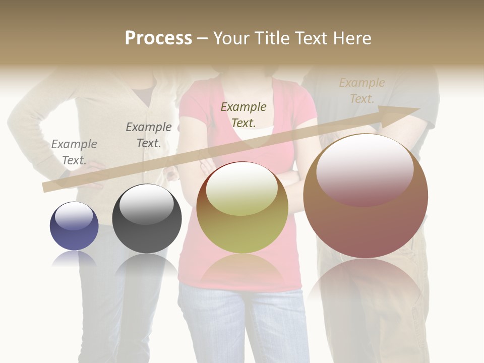 Teenage Girl Rolling Her Eyes In Front Of Angry Parents PowerPoint Template