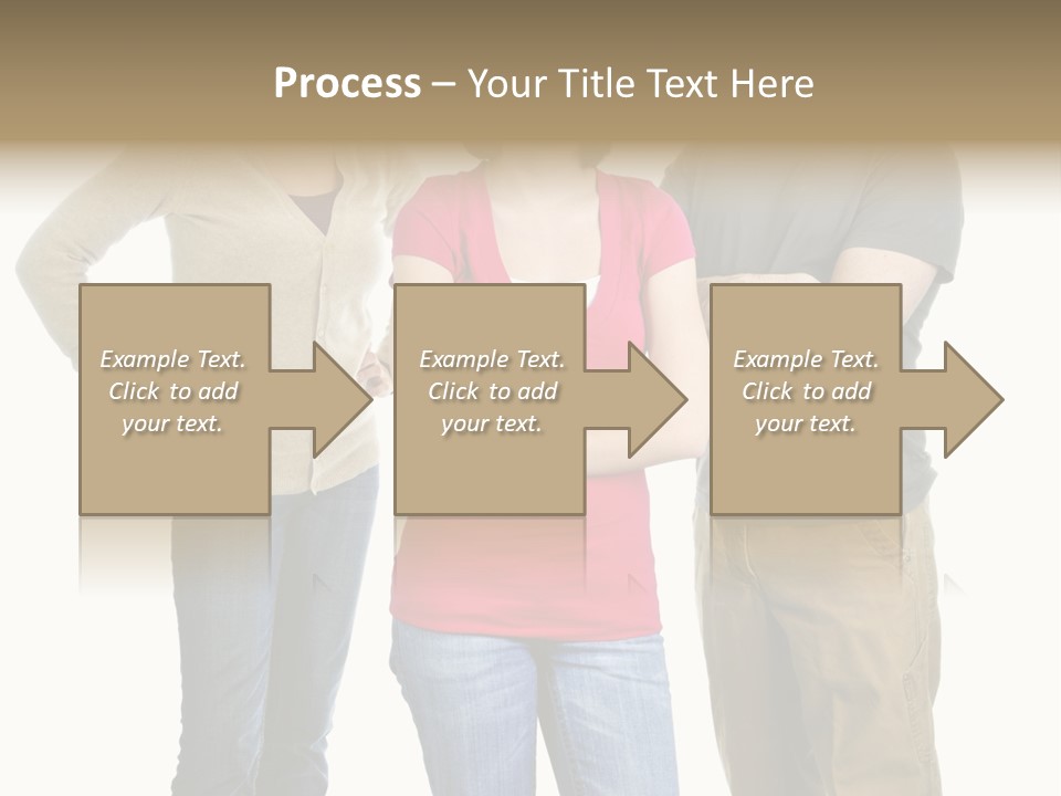 Teenage Girl Rolling Her Eyes In Front Of Angry Parents PowerPoint Template