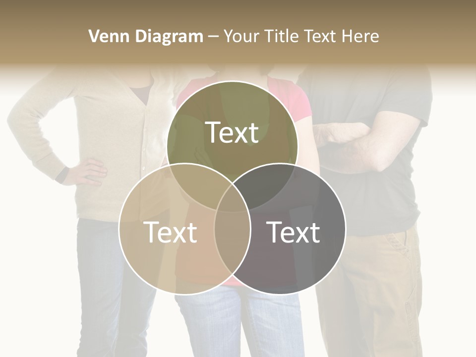 Teenage Girl Rolling Her Eyes In Front Of Angry Parents PowerPoint Template