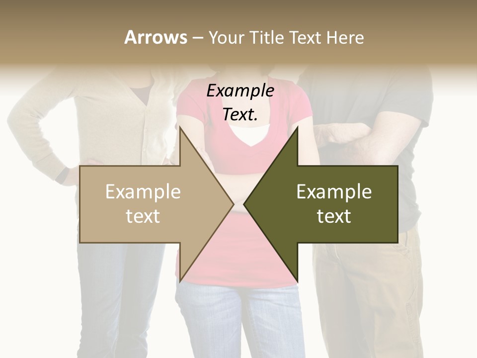 Teenage Girl Rolling Her Eyes In Front Of Angry Parents PowerPoint Template