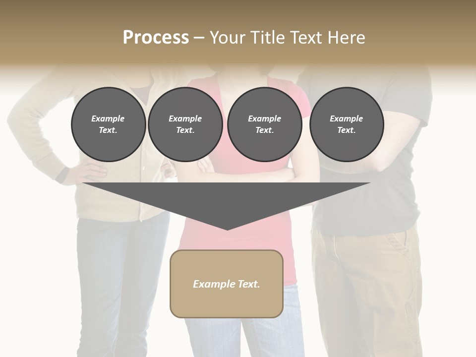 Teenage Girl Rolling Her Eyes In Front Of Angry Parents PowerPoint Template