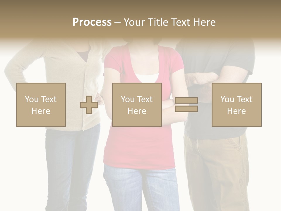 Teenage Girl Rolling Her Eyes In Front Of Angry Parents PowerPoint Template