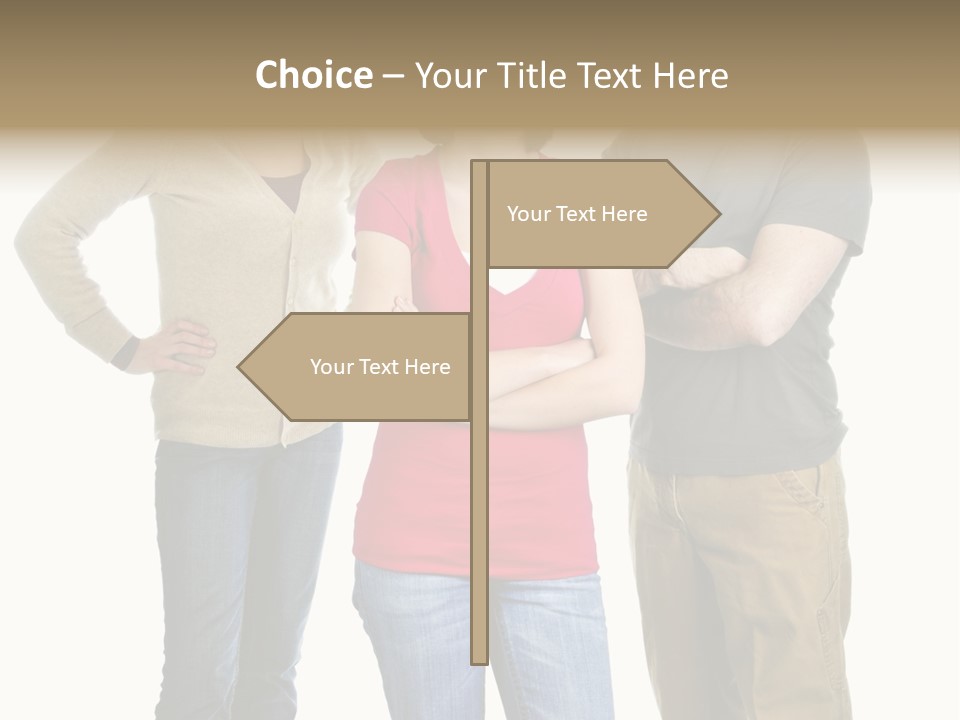 Teenage Girl Rolling Her Eyes In Front Of Angry Parents PowerPoint Template