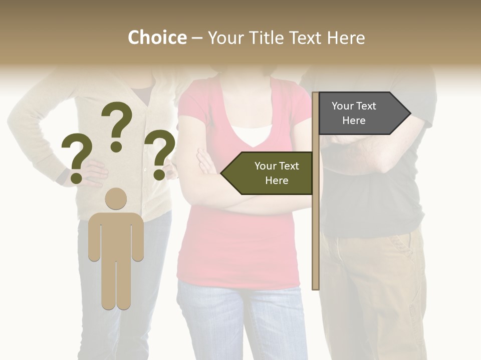 Teenage Girl Rolling Her Eyes In Front Of Angry Parents PowerPoint Template