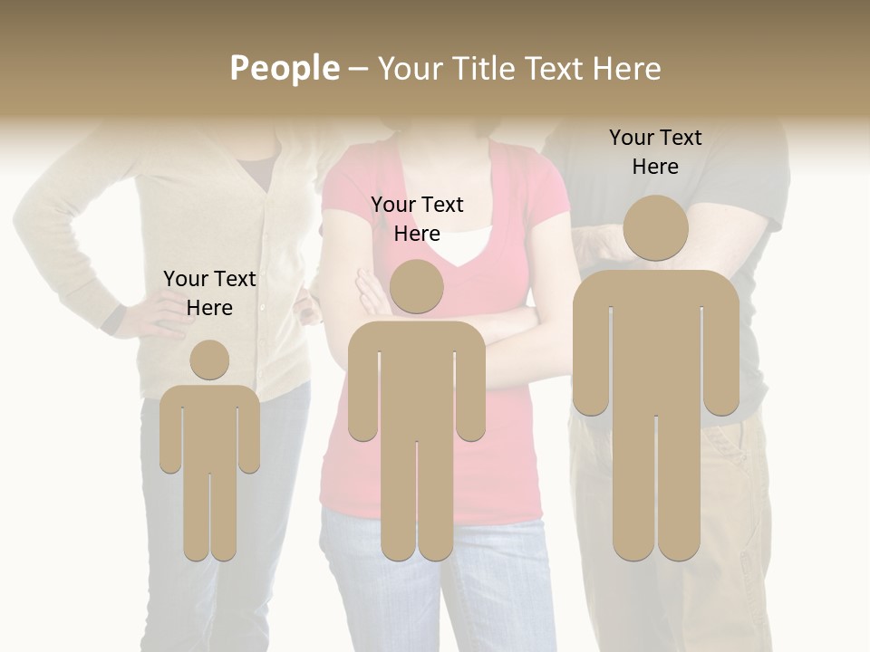 Teenage Girl Rolling Her Eyes In Front Of Angry Parents PowerPoint Template