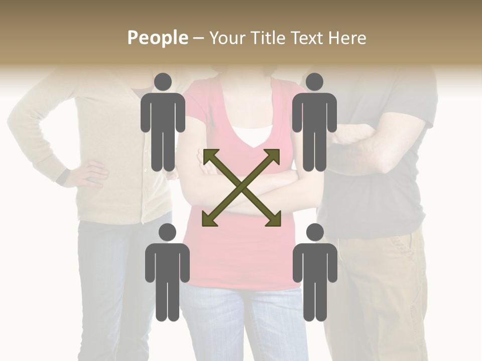 Teenage Girl Rolling Her Eyes In Front Of Angry Parents PowerPoint Template