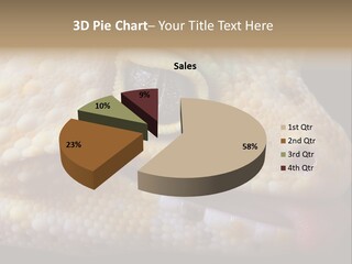 A Leopard Gecko Is Sticking His Tongue Out. PowerPoint Template