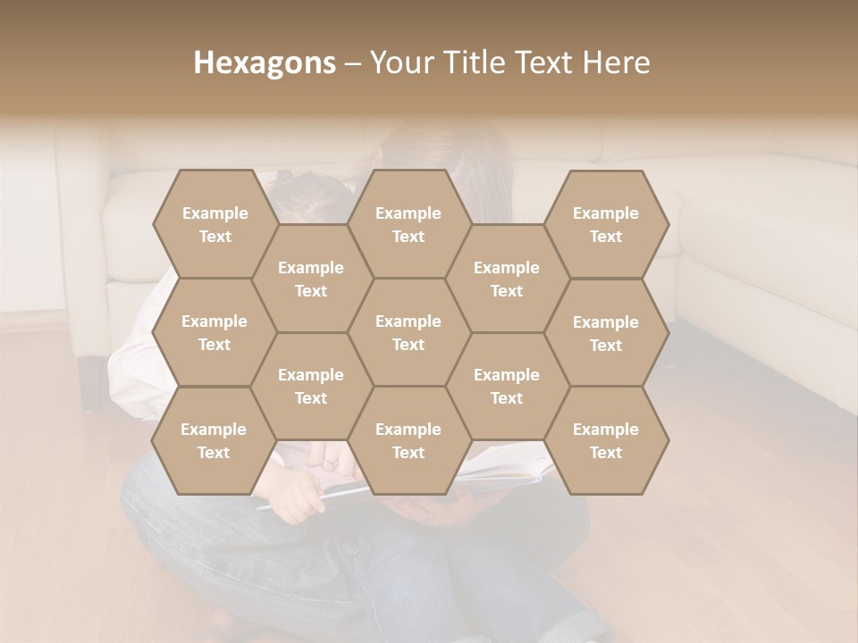 Silhouette Of Construction Worker PowerPoint Template