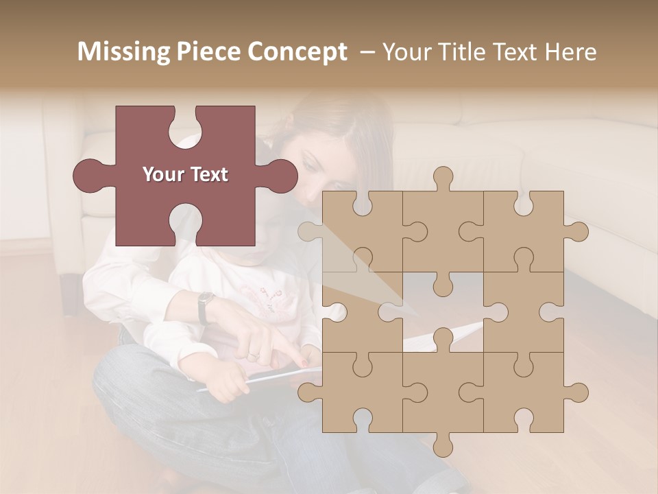 Silhouette Of Construction Worker PowerPoint Template