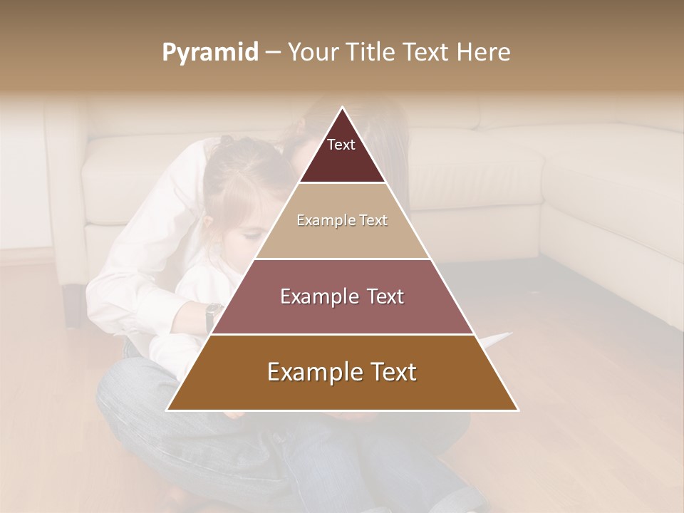 Silhouette Of Construction Worker PowerPoint Template