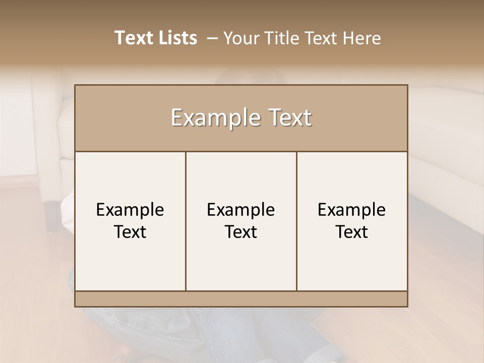 Silhouette Of Construction Worker PowerPoint Template