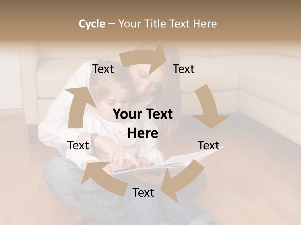 Silhouette Of Construction Worker PowerPoint Template