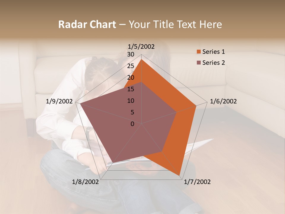 Silhouette Of Construction Worker PowerPoint Template