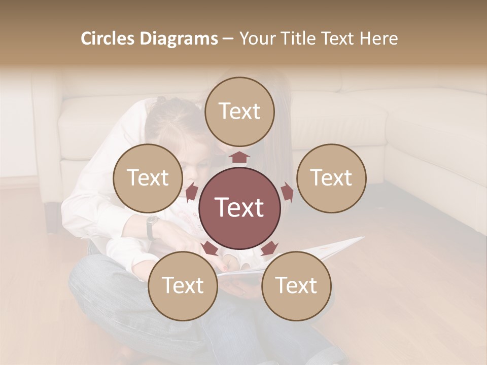 Silhouette Of Construction Worker PowerPoint Template