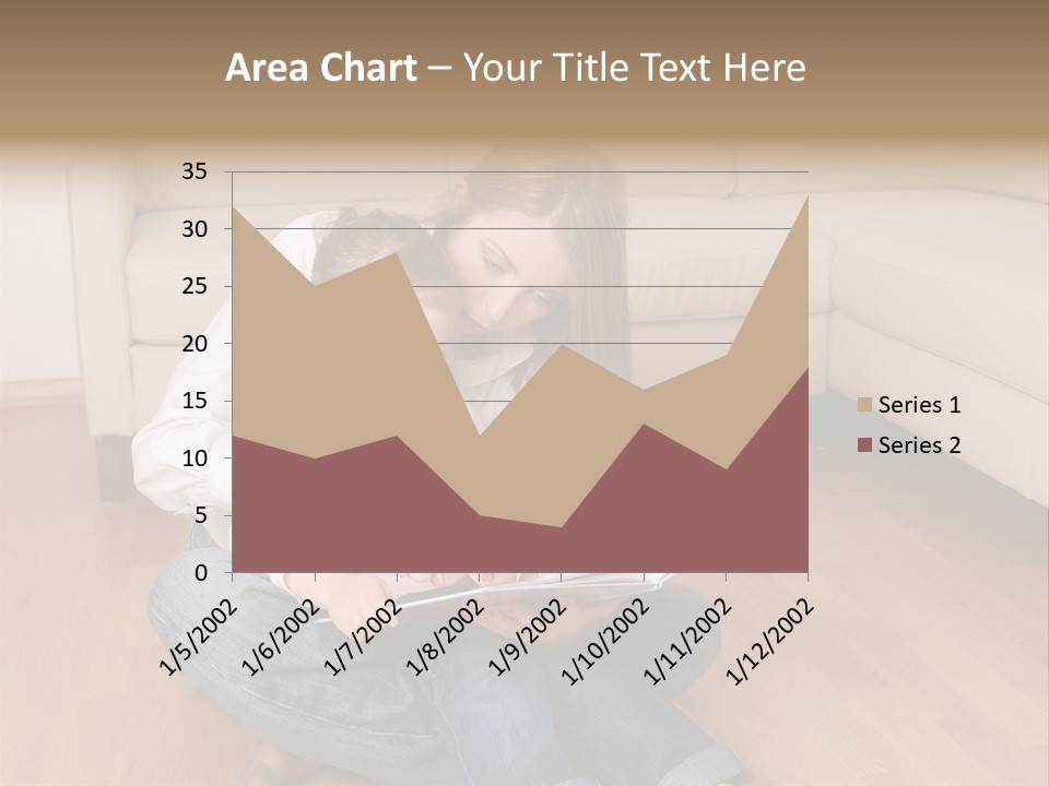 Silhouette Of Construction Worker PowerPoint Template