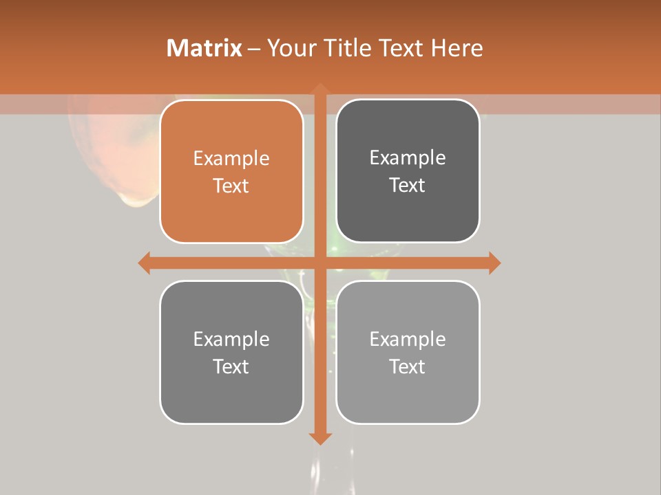 Back Lit Martini Glass With Absinthe Cocktail Decorated By Salt Rim And Tangerine Slice PowerPoint Template
