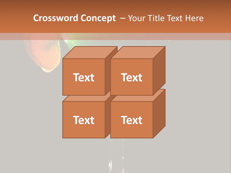 Back Lit Martini Glass With Absinthe Cocktail Decorated By Salt Rim And Tangerine Slice PowerPoint Template