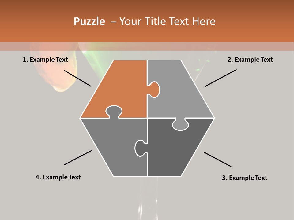 Back Lit Martini Glass With Absinthe Cocktail Decorated By Salt Rim And Tangerine Slice PowerPoint Template