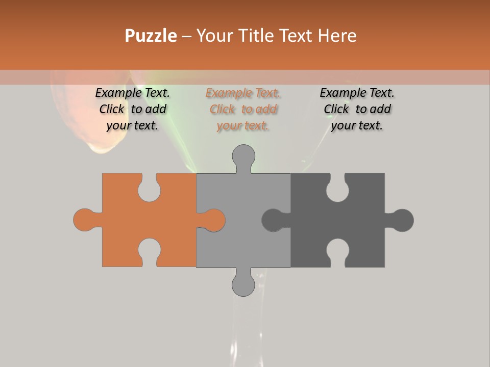 Back Lit Martini Glass With Absinthe Cocktail Decorated By Salt Rim And Tangerine Slice PowerPoint Template