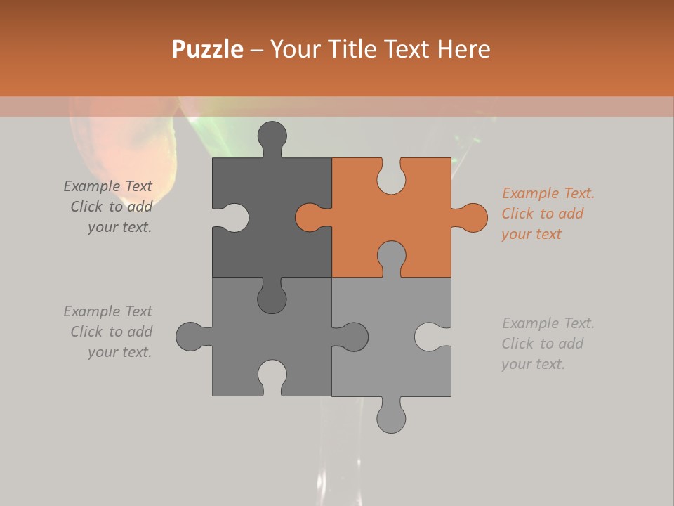 Back Lit Martini Glass With Absinthe Cocktail Decorated By Salt Rim And Tangerine Slice PowerPoint Template