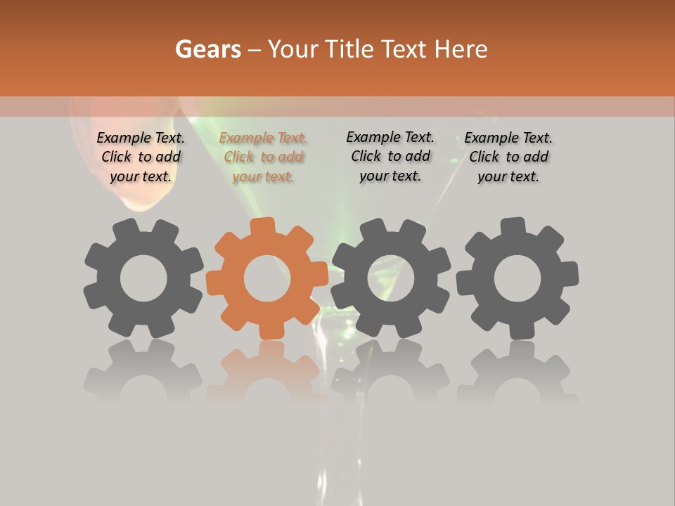 Back Lit Martini Glass With Absinthe Cocktail Decorated By Salt Rim And Tangerine Slice PowerPoint Template