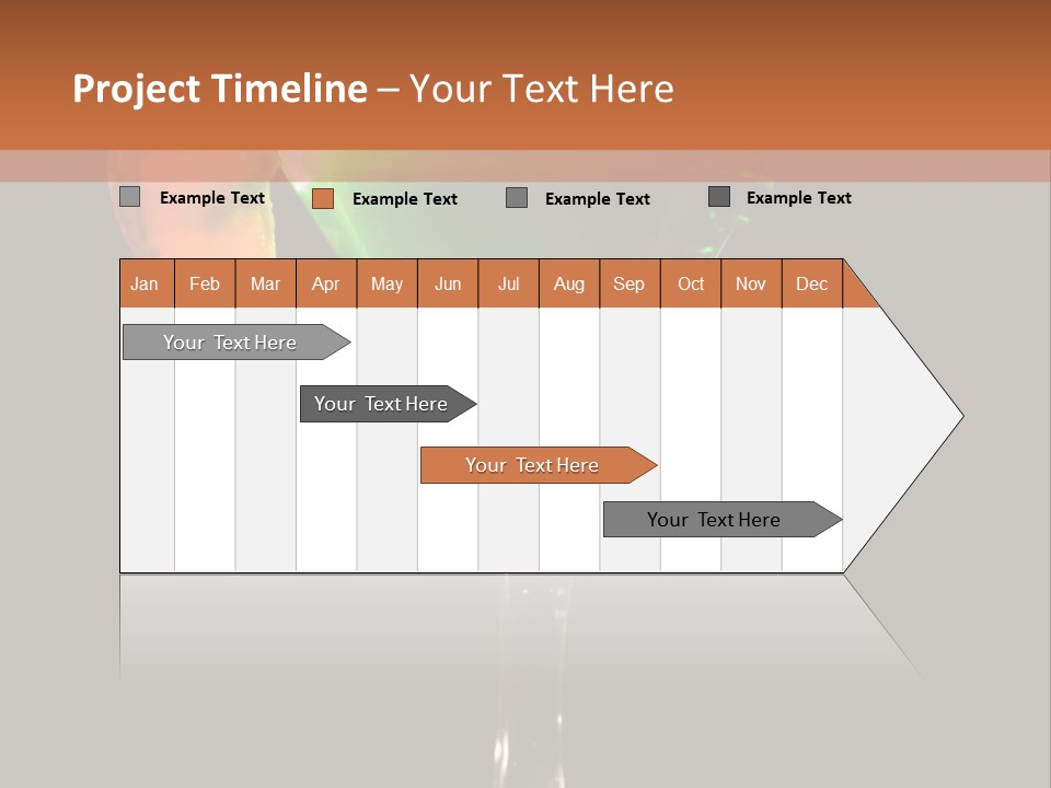 Back Lit Martini Glass With Absinthe Cocktail Decorated By Salt Rim And Tangerine Slice PowerPoint Template